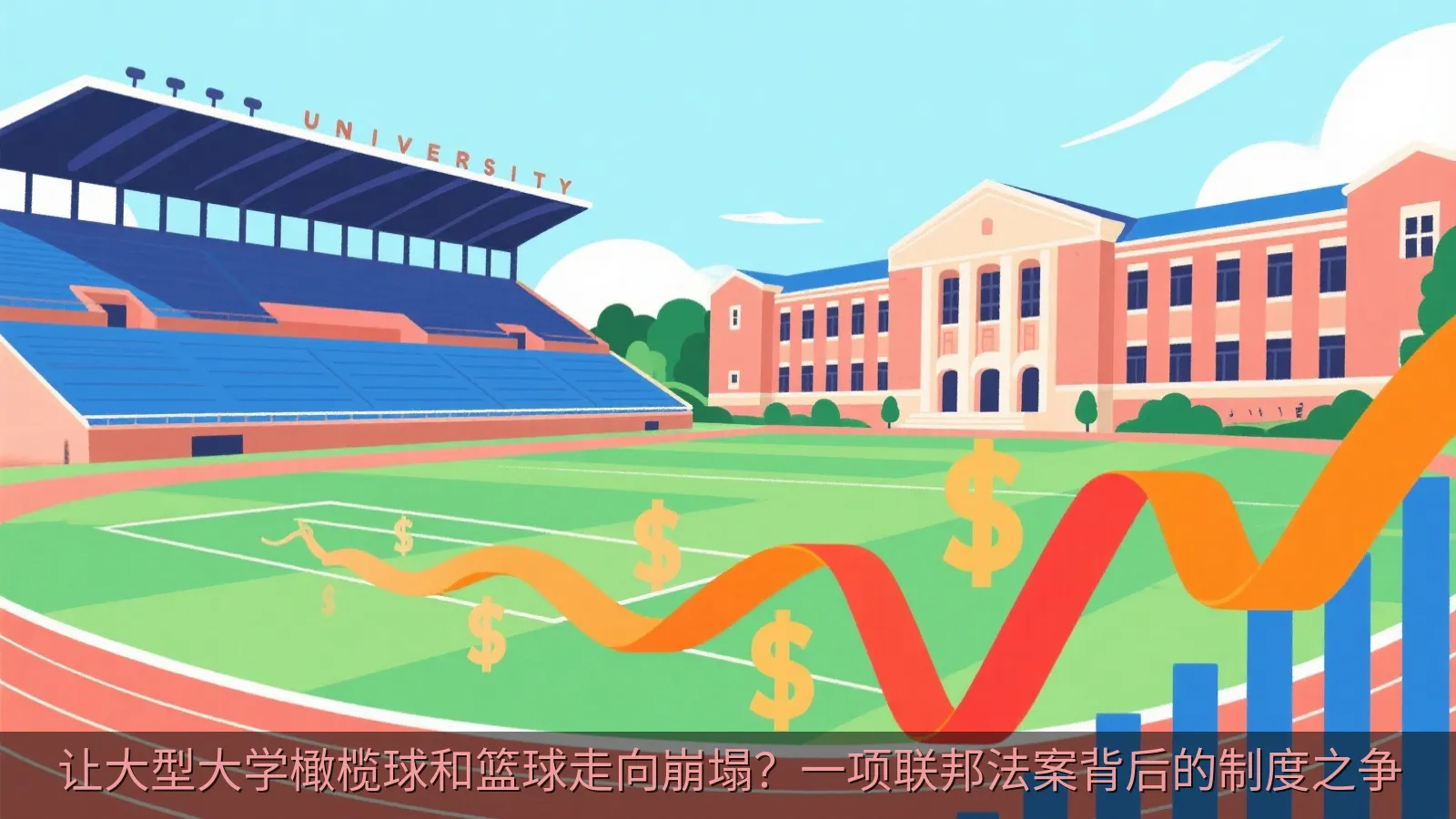 让大型大学橄榄球和篮球走向崩塌？一项联邦法案背后的制度之争