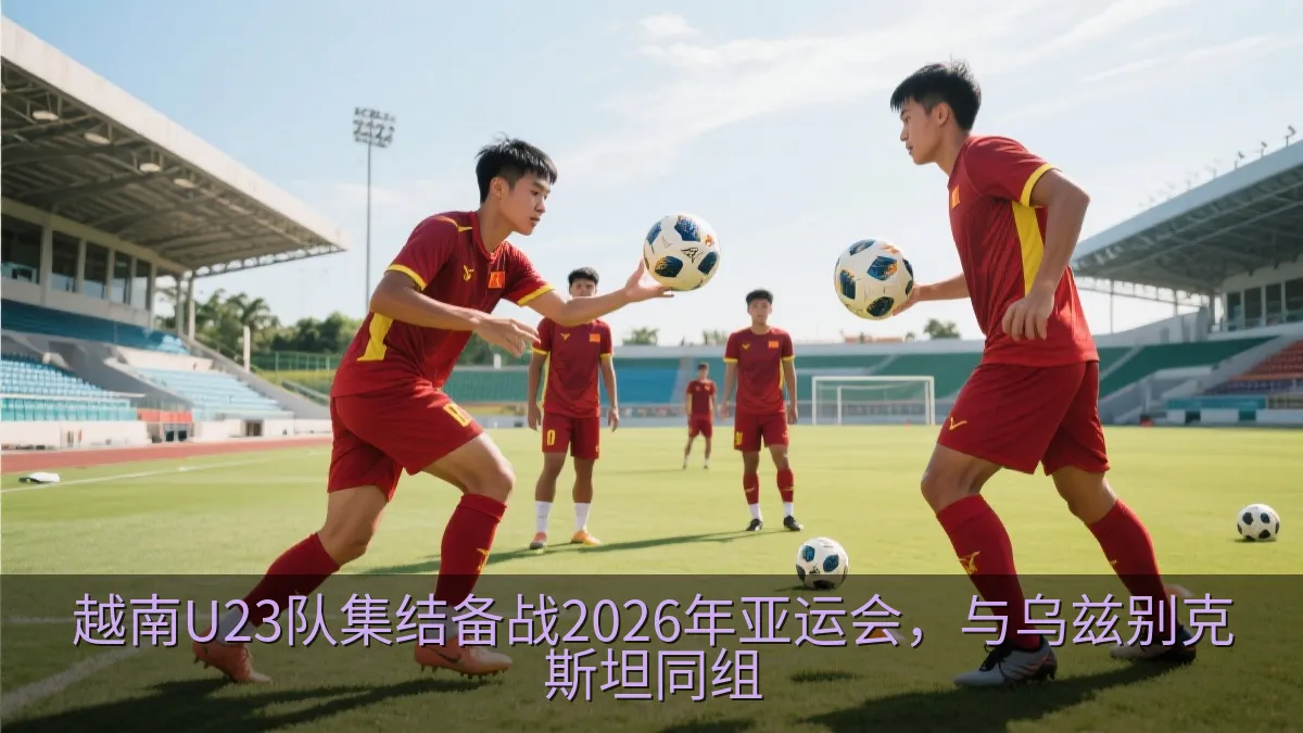 越南U23队集结备战2026年亚运会，与乌兹别克斯坦同组